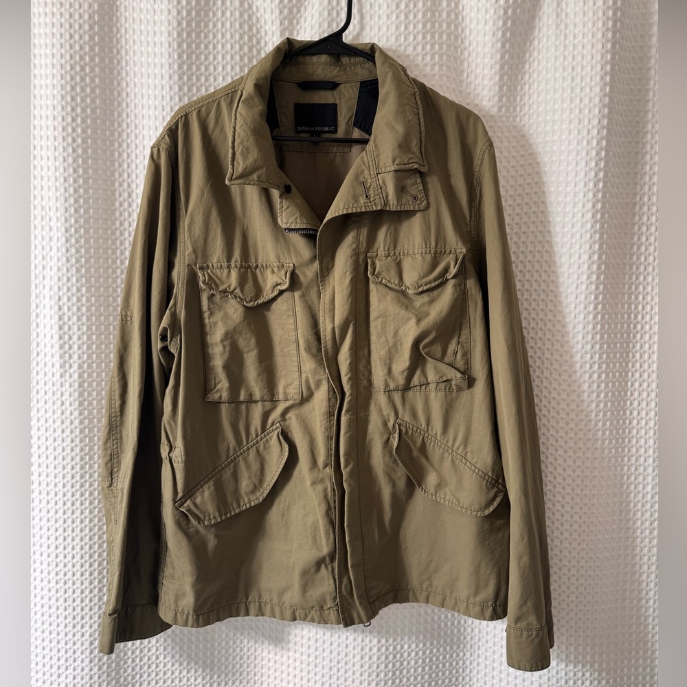 Banana Republic Khaki Field Jacket